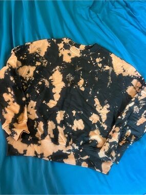 Missguided Acid Washed Tie-Dye Sweatshirt